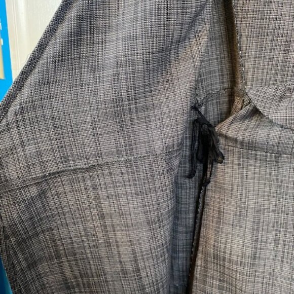 The limited Gray plaid wrapped skirt - Picture 7 of 8